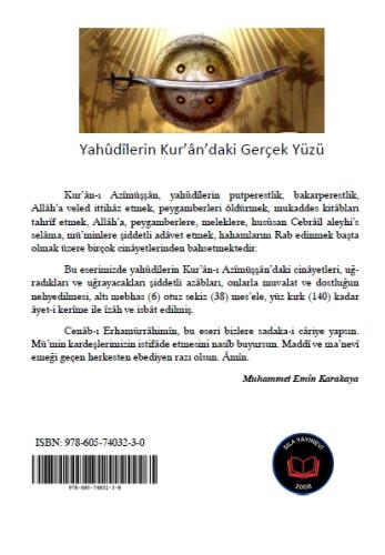 YAHUDÎLERİN CİNÂYETLERİ Muhammet Emin KARAKAYA